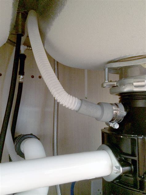 How To Install A Dishwasher Drain Hose Correctly