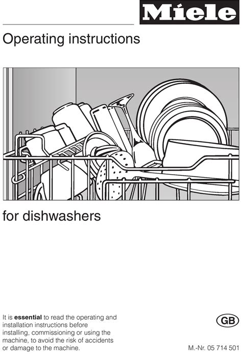Understanding Dishwasher Installation Manuals